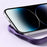 Magnetic Matte Case for iPhone 15 Pro Max , TPU+Acrylic Drop Protection Invisible Kickstand Phone Cover - Purple - 7