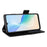 PU Leather Phone Case for Blackview Oscal C30 / C30 Pro , Wallet Stand Litchi Texture Full Protection Cover with Strap - Black - 3
