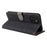 PU Leather Case for itel S23 S665L , Stand RFID Blocking Wallet Full Protection Phone Cover with Strap - Black - 4