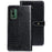 IDEWEI For Nokia XR21 Crocodile Texture Stand Phone Shell Case Leather Wallet Phone Cover - Black - 1