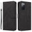 For Samsung Galaxy S20 FE 5G / S20 FE / S20 FE 2022 / S20 Lite Wallet Leather Phone Cover Imprinted Stand Case - Black - 1