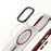 Magnetic Case for iPhone 15 Pro Compatible with MagSafe Skin-touch PC+TPU Matte Phone Cover - Black - 6
