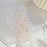 TPU Phone Case For iPhone 14 Pro Max , Peach Bear Pattern Decor Phone Shell Flexible Cover with Pearl Chain - 7