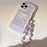 For iPhone 14 Pro Flexible TPU Phone Case Oil Painting Pattern Mobile Phone Shell with Flower Decor Hand Strap - 1