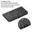 For iPhone 15 Pro Pattern Printing PU Leather Phone Case Cross Texture Wallet Stand Cover with Strap - Shattered Stars - 4