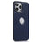 Protective Case for iPhone 13 Pro 6.1 inch Logo View Phone Case Soft TPU+PU Phone Slim Cover - Blue - 2