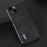 ABEEL For iPhone 15 Anti-drop Textured PU Leather Coated PC+TPU Shell Ultra Thin Phone Case - Black - 3