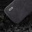 ABEEL For iPhone 15 Anti-drop Textured PU Leather Coated PC+TPU Shell Ultra Thin Phone Case - Black - 4