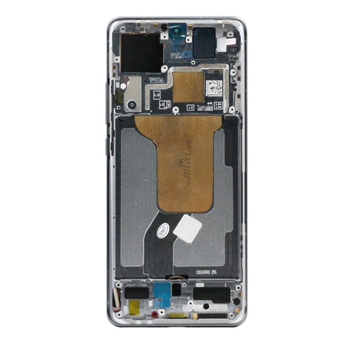 For Xiaomi 12 5G / 12X 5G OEM Grade S AMOLED Screen and Digitizer Assembly + Frame Part (without Logo) - Silver - 2