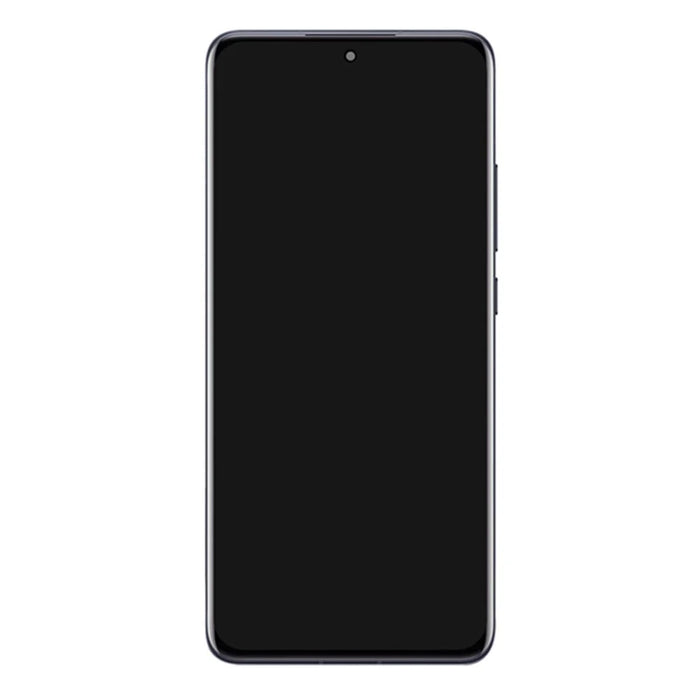 For Xiaomi 12 5G / 12X 5G OEM Grade S AMOLED Screen and Digitizer Assembly + Frame Part (without Logo) - Silver - 3