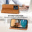 For Realme C53 (Global) / C53 (India) / C51 Leather Phone Case Imprinted Rhombus Pattern Wallet Stand Shockproof Cover - Yellow - 4