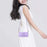 Leather Phone Case for Realme 11 Pro 5G , Imprinted Flower Foldable Stand Wallet Cover with Wrist Strap + Shoulder Strap - Light Purple - 6