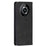 For Realme 11 Pro+ 5G / 11 Pro 5G Shockproof Phone Cover Calf Texture Stand Wallet PU Leather Phone Case - Black - 6