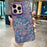 Acrylic PC Phone Case for iPhone 14 Pro Shell Texture Shockproof Slim Phone Cover - Purple - 2