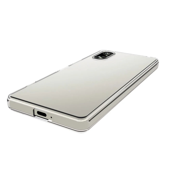 10Pcs / Pack For Sony Xperia 5 V Clear Flexible TPU Case Inner Watermark-Free Texture Mobile Phone Cover - 4