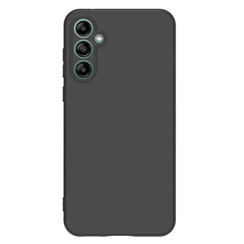 TPU Matte Phone Case for Samsung Galaxy S23 FE , Precise Cutouts Phone Back Cover - Black - 1