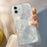 TPU Phone Case for iPhone 12 / 12 Pro , 3D Butterfly Flower Decor Transparent Phone Cover - 1