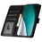 For iPhone 13 Pro 6.1 inch Crocodile Texture Fully Wrapped Leather Cover Stand Phone Wallet Case with Hand Strap - Black - 2