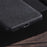 For Samsung Galaxy S23 FE Cell Phone Case Cloth+Hard PC Protective Shell Anti-scratch Phone Cover - Black - 3