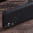 For Samsung Galaxy S23 FE Cell Phone Case Cloth+Hard PC Protective Shell Anti-scratch Phone Cover - Black - 5
