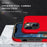 Ring Holder Kickstand PC+TPU Case for iPhone 15 , Drop-proof Protection Phone Cover - Red - 5