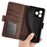 Calf Texture Stand Cover for Realme Narzo N53 4G , Scratch Resistant PU Leather Wallet Phone Case - Brown - 4