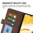 Calf Texture Stand Cover for Realme Narzo N53 4G , Scratch Resistant PU Leather Wallet Phone Case - Brown - 5
