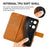 For OnePlus Ace 2V / Nord 3 5G PU Leather Wallet Case Stand Calf Texture Protective Phone Cover - Yellow - 5