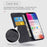 Phone Case for iPhone 15 , Wallet Stand Cell Phone Cover PU Leather Jeans Cloth Texture Shell - Black - 4