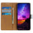 For Nokia G42 Shockproof Cover Textured PU Leather Wallet Stand Phone Case - Black - 2