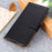 For Nokia G42 Shockproof Cover Textured PU Leather Wallet Stand Phone Case - Black - 6