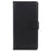 For Nokia G42 Shockproof Cover Textured PU Leather Wallet Stand Phone Case - Black - 7