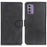 For Nokia G42 Anti-drop PU Leather Phone Case Cowhide Texture Stand Wallet Cover - Black - 1