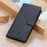 For Nokia G42 Anti-drop PU Leather Phone Case Cowhide Texture Stand Wallet Cover - Black - 6