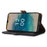 For Nokia G42 RFID Blocking Wallet Stand Phone Case Silky Feeling Genuine Cow Leather Protective Cover - Black - 4