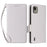 Anti-Scratch Phone Case for Nokia C110 Litchi Texture PU Leather Wallet Stand Cover - White - 1