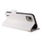 Anti-Scratch Phone Case for Nokia C110 Litchi Texture PU Leather Wallet Stand Cover - White - 4