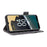 For Nokia G310 Litchi Texture PU Leather Cell Phone Case Wallet Stand Anti-Fingerprint Cover - Grey - 3