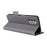 For Nokia G310 Litchi Texture PU Leather Cell Phone Case Wallet Stand Anti-Fingerprint Cover - Grey - 4