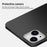 MOFI JK PC Series-1 Shield for iPhone 15 Matte PC Phone Case Dustproof Cell Phone Cover - Black - 4