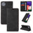 BETOPNICE 003 For Samsung Galaxy A22 5G (EU Version) Wallet PU Leather Shell RFID Blocking Flip Cover Stand Phone Case - Black - 6