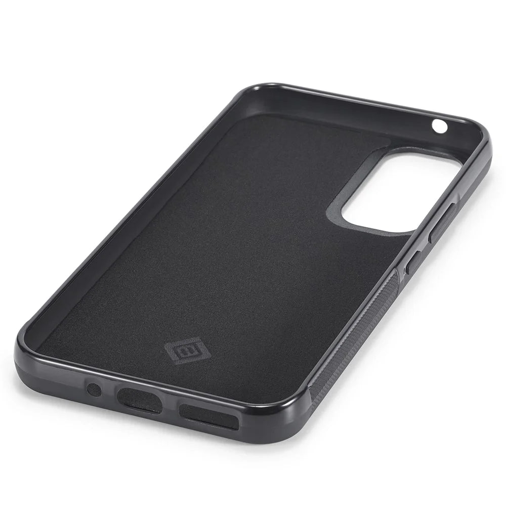 LC.IMEEKE For Samsung Galaxy A34 5G Phone Case Carbon Fiber Splicing Leather Coated TPU + EVA Cover - 4