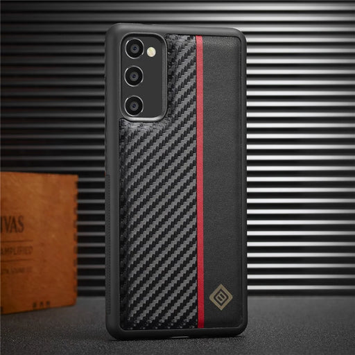 LC.IMEEKE Phone Case for Samsung Galaxy S20 FE / S20 FE 5G / S20 FE 2022 / S20 Lite , Leather+TPU+EVA Cover - 2