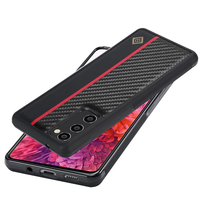 LC.IMEEKE Phone Case for Samsung Galaxy S20 FE / S20 FE 5G / S20 FE 2022 / S20 Lite , Leather+TPU+EVA Cover - 5
