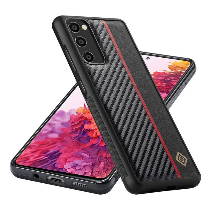 LC.IMEEKE Phone Case for Samsung Galaxy S20 FE / S20 FE 5G / S20 FE 2022 / S20 Lite , Leather+TPU+EVA Cover - 6