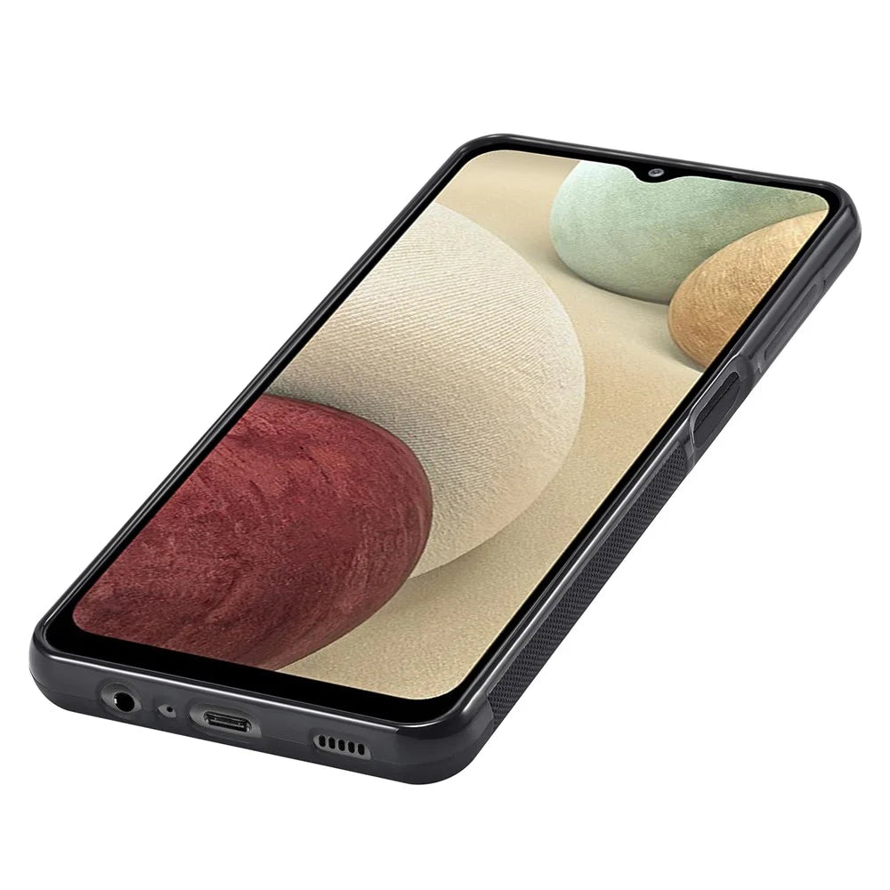 LC.IMEEKE Phone Cover for Samsung Galaxy A22 4G (EU Version) , Carbon Fiber Leather Coated TPU+EVA Case - 3