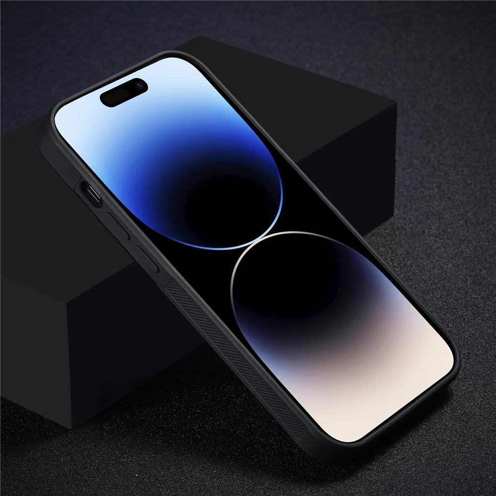 LC.IMEEKE For iPhone 14 Pro Cell Phone Case Carbon Fiber PU Leather Coated TPU + EVA Phone Cover - 7
