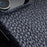 MELKCO For iPhone 14 Pro Max Genuine Cow Leather Coated PC Back Case Soft Microfiber Lining Incomplete Cover Phone Case - Black - 6
