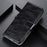 For Nokia G42 Wallet Case Flip PU Leather Shell Retro Crazy Horse Texture Stand Phone Cover - Black - 6