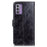 For Nokia G42 Wallet Case Flip PU Leather Shell Retro Crazy Horse Texture Stand Phone Cover - Black - 7